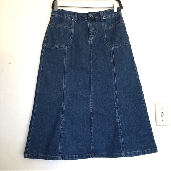 christopher banks denim skirts